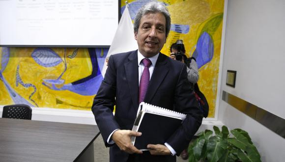 Manuel Pulgar Vidal: ‘Paro de mineros informales busca sacar a ministros’. (David Vexelman)