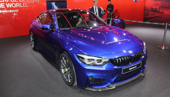 BMW liderá las ventas de autos de lujo en el Perú. Aquí el modelo M4 CS.