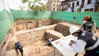 Centro de Lima: Hallan restos arqueológicos debajo de la alameda Chabuca Granda