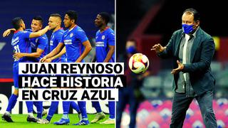 Juan Reynoso y el récord histórico de Cruz Azul en la Liga MX