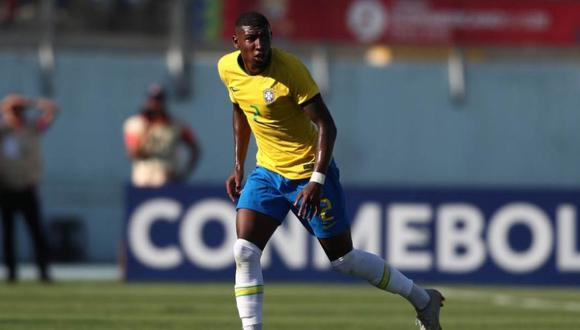 Emerson disputa el Sudamericano Sub 20 con la 'Canarinha'. (Foto: @FCBarcelona_es)