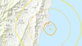 Taiwán: terremoto de magnitud 6,6 sacude la costa de la isla