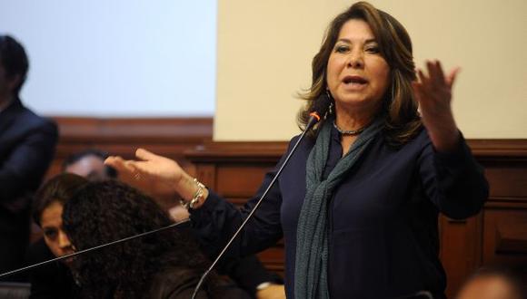 Martha Chávez anunció su postulación al Congreso por Fuerza Popular. (GEC)