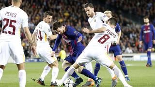 Barcelona vs. AS Roma: Azulgranas perdieron 3-0 y quedaron fuera de la Champions League