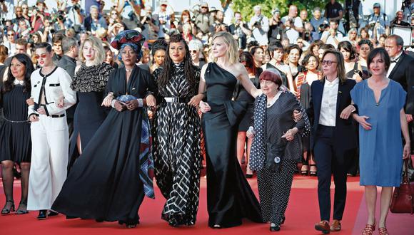 Cannes: Actrices protestan en festival por falta de oportunidades. (USI)