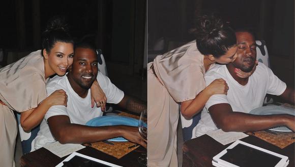 Kanye West y Kim Kardashian celebraron su aniversario de bodas. (Foto: Instagram)
