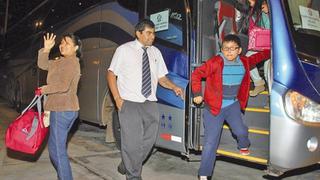 Tacna: Peruanos retornan al país por terremoto en Chile