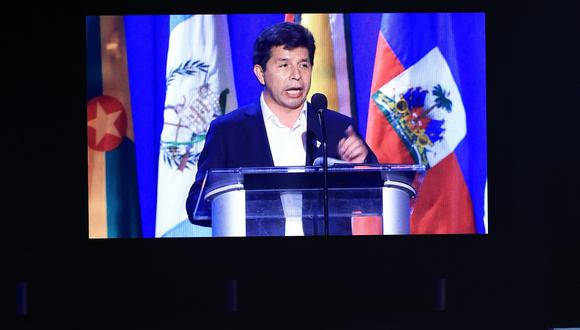 El presidente Pedro Castillo dio discurso en la ceremonia de inauguración de la IX Cumbre de las Américas, en Los Ángeles. (Foto: Presidencia Perú / Flickr)