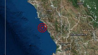 Sismo de magnitud 3,6 se reportó en Chilca, Cañete