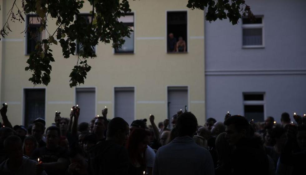 Alemania: Cientos de personas se manifiestan tras muerte de joven. | Foto: AFP