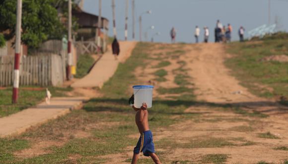 Las obras de agua y saneamiento para poblaciones vulnerables están incluidas en el presupuesto. (Foto: USI)