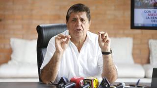Alan García: “Muy bien la Fiscalía, ratas como esas ensucian grandes obra”