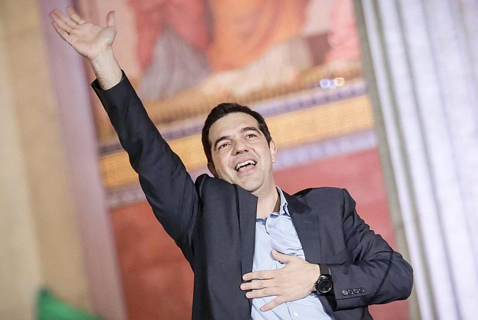 Alexis Tsipras y su partido Syriza consolidan su victoria en Grecia con el 75% de los votos escrutados. (EFE)