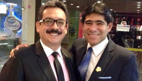 NEXOS. Arista y Jorge Pérez, saliente ministro de Evo Morales. (Facebook Yulliano Arista)