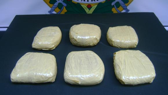 Callao: Detienen a mexicano con cerca de 13 kilos de cocaína. (USI/Referencial)
