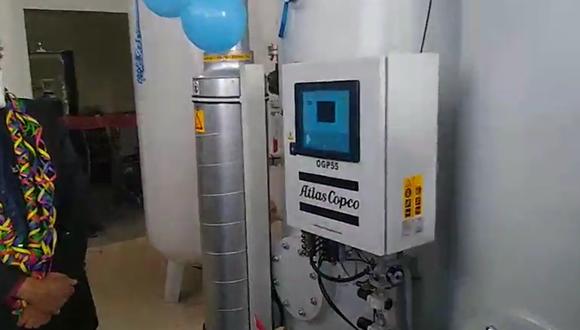 Puno: ponen en funcionamiento nueva planta de oxígeno en Juliaca para pacientes COVID-19 (Foto: Gore Puno)