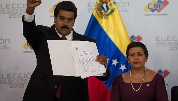 Lucena avaló investidura de Maduro sin esperar resultados de auditoría. (EFE)