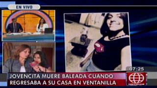 Callao: Universitaria murió por una bala perdida en Mi Perú