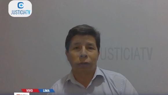 Pedro Castillo cumple prisión preventiva por perpetrar el golpe de Estado del 7 de diciembre del 2022. (Justicia TV)