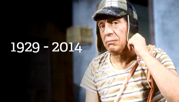 'Chespirito' falleció a los 85 años de edad. (Chavodel8.com)
