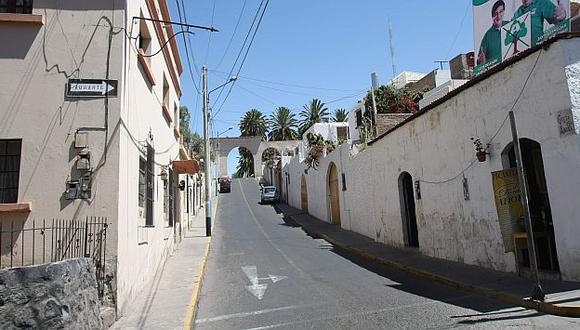Defensa Civil mapeó viviendas de Arequipa según su material de construcción. (Heiner Aparicio)