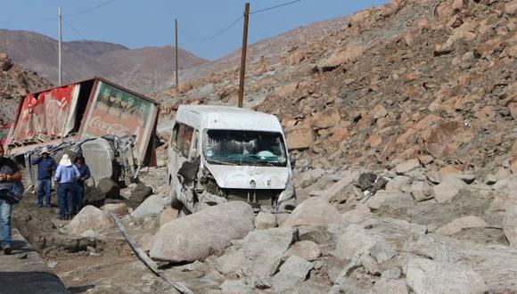 Huancavelica: 2,706 viviendas resultaron afectadas por huaicos en 3 provincias. (Miguel Idme)