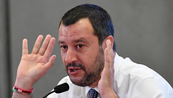 Matteo Salvini, ministro ultraderechista italiano. (Foto: EFE)
