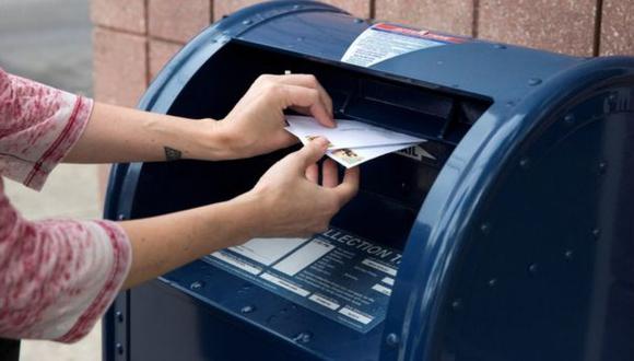 ¿Cómo es el proceso de votación por correo para los comicios?. (AFP).