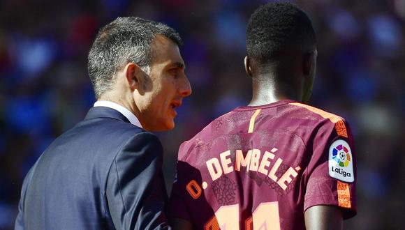Ousmane Dembelé tiene oferta para dejar FC Barcelona por PSG. (Foto: AFP)