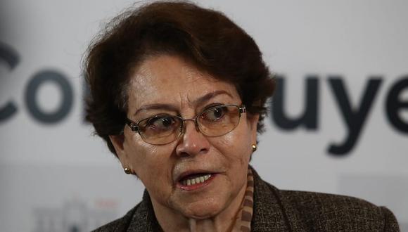 Gladys Echaíz se pronunció tras la decisión que tomó el TC sobre la demanda competencial presentada por el Congreso. (Foto: GEC)