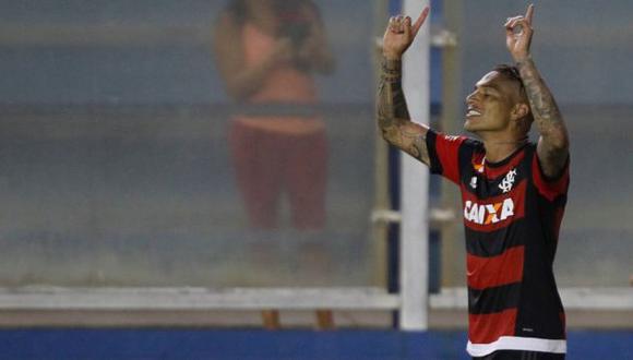 Paolo Guerrero anotó en empate del Flamengo por el Brasileirao. (Facebook Flamengo)