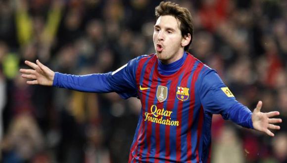 Messi anotó cinco de los siete tantos en la goleada del Barcelona. (Reuters)