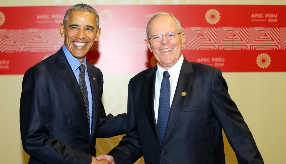 PPK y Barack Obama dialogaron sobre temas de cooperación en asuntos de seguridad ciudadana. (Flickr Presidencia Perú)