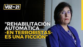Expresidenta del TC, Marianella Ledesma: “La rehabilitación automática es una ficción”