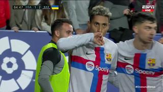 Barcelona vs. Osasuna: Raphinha anotó el gol de los azulgranas para el 2-1 en LaLiga [VIDEO]