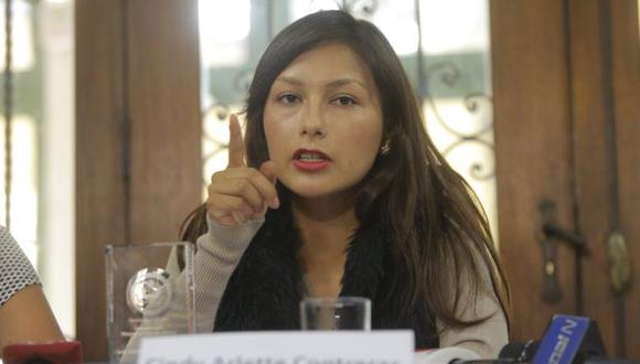 Arlette Contreras tras mensaje a la nación: "Se trata de acciones y no solo palabras". (Luis Centurión/Perú21)
