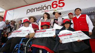 Más de 40 mil adultos mayores cobran desde hoy Pensión 65