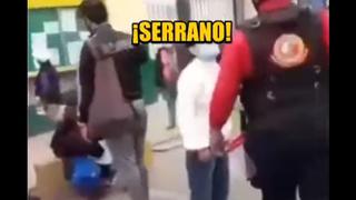 Mujer agrede a su madre e insulta con frases racistas a serenos de Lurín que la intervinieron [VIDEO]