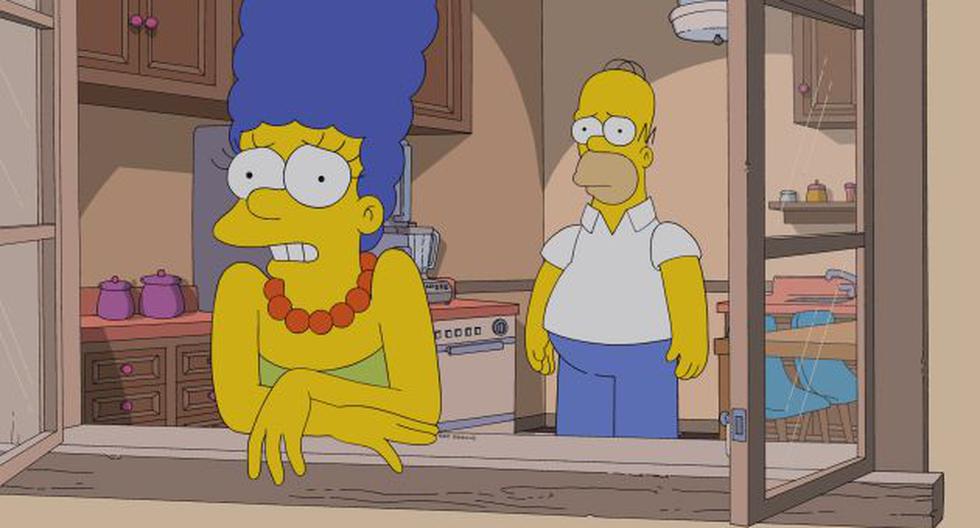 ‘los Simpson ¿homero Y Marge Se Divorcian Espectaculos Peru21 