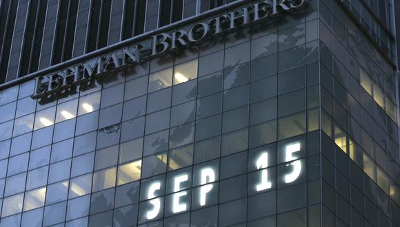 El 15 de septiembre se cumplen 10 años de la caída del banco Lehman Brothers. (Foto: AP)