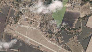 Conflicto Rusia-Ucrania: las impactantes imágenes bélicas captadas desde un satélite [FOTOS]