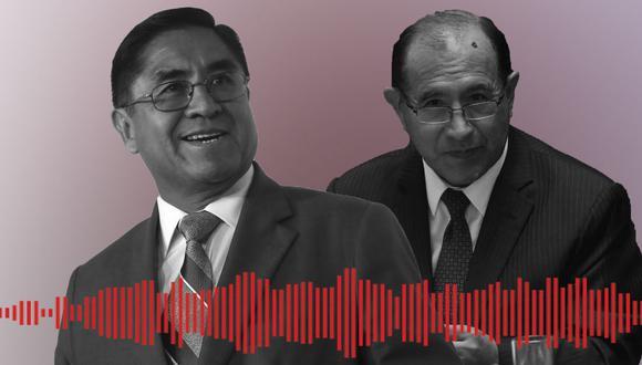 Audios del exjuez César Hinostroza con el presidente del JNE, Víctor Ticona, revelan que existió intercambió favores. (Perú21)