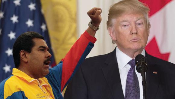 Donald Trump no descarta una respuesta militar ante la situación de Venezuela.