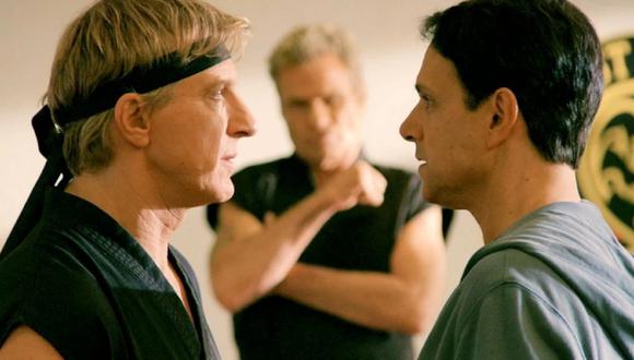 La serie se ubica 34 años después de los acontecimientos de “The Karate Kid” y ve el regreso de Johnny Lawrence y Daniel LaRusso convertidos en adultos (Foto: Netflix)