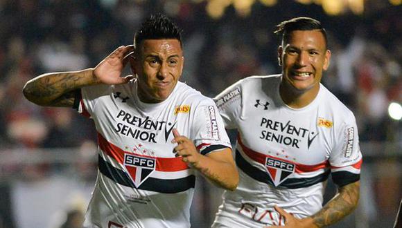 Cueva ha jugado 48 partidos y ha anotado 13 goles en Sao Paulo. (Gettyimages)