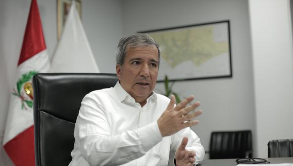 El ministro Raúl Pérez-Reyes aseguró existe una falta de controladores aéreos. (Foto: Anthony Niño de Guzmán)