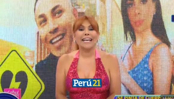 Magaly Medina arremete contra Vanessa López por haber salido con Jean Deza. (Imagen: ATV)