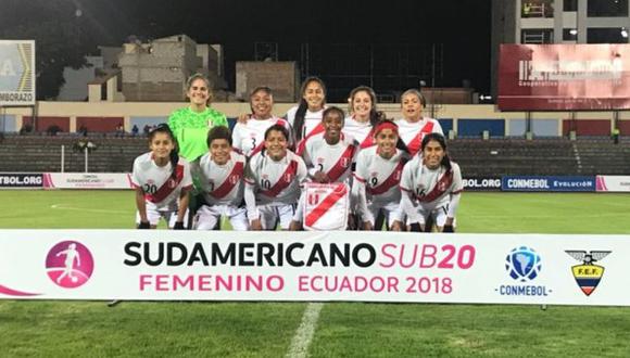 Las chicas de la Sub 20 solo lograron una victoria ante Argentina por 2-1. (FPF)