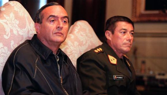 Vladimiro Montesinos y José Villanueva Ruesta formaron parte de la cúpula militar que gobernó el país en el fujimorismo. (Consuelo Vargas)