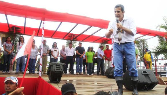 La oposición afirma que, con estas acusaciones, Humala estaría alentando la candidatura de la primera dama. (Andina)